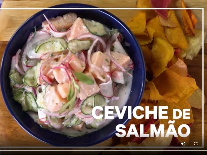 Ceviche de Salmão