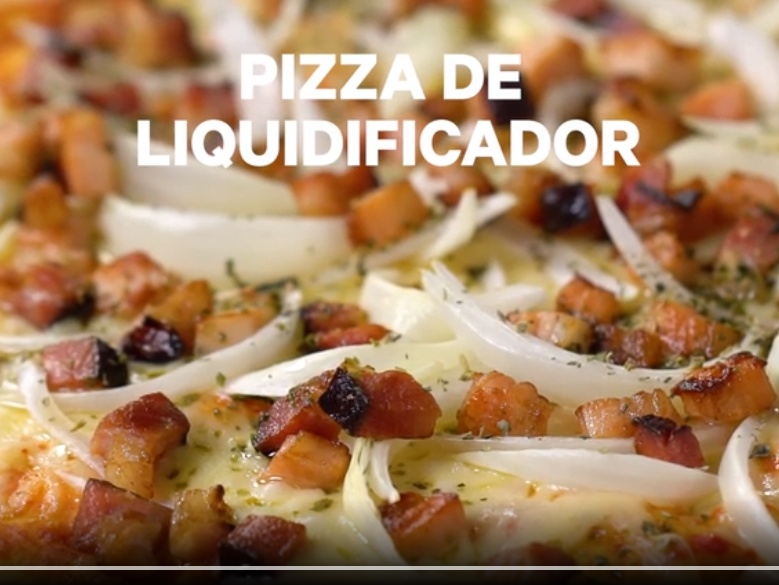 Pizza de liquidificador