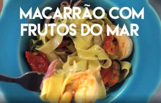 Macarrão com Frutos do Mar