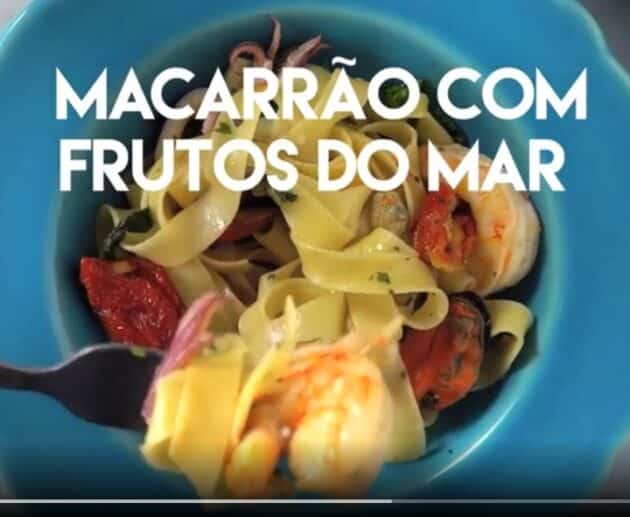 Macarrão com Frutos do Mar