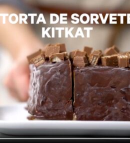 Torta de Sorvete Kitkat