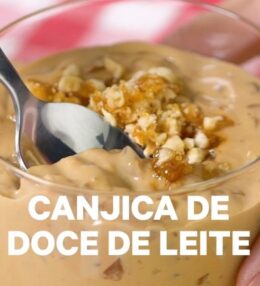 Canjica de Doce de Leite