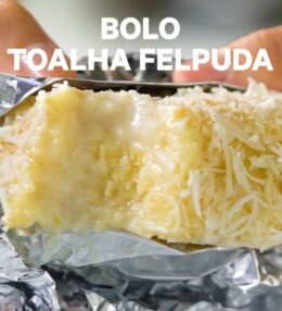 Bolo Toalha Felpuda