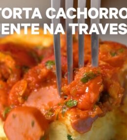 Torta Cachorro-Quente na Travessa